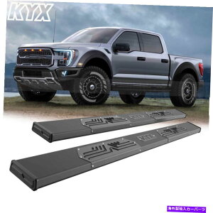 Nerf Bar 2015-2022 Ford F150 Super Crew Cab 6 Nerf Bar�T�C�h�����j���O�{�[�h�T�C�h�X�e�b�v For 2015-2022 FORD F150 Super Crew Cab 6Nerf Bar Side Running Board Side Step�y���s�A���i�z