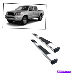 Nerf Bar Kasei�T�~�b�g�����j���O�{�[�h�X�e�����X�X�`�[���t�B�b�g2005-2022�g���^�^�R�} Kasei Summit Running Boards Stainless Steel fit 2005-2022 Toyota Tacoma