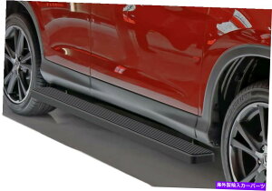 Nerf Bar iboardのサイドステップnerf bars 5 "ブラックフィット07-16ホンダcr-v iBoard Side Steps Nerf Bars 5" Black Fit 07-16 Honda CR-V