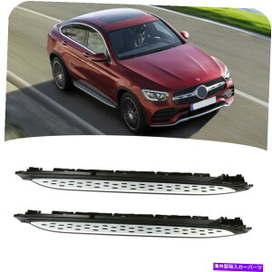 Nerf Bar Benz GLC X253 43 63 2016-2022TChXebvNERFo[̕č݌ɃjO{[h US Stock Running Boards for Benz GLC X253 43 63 2016-2022 Side Steps Nerf Bars