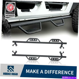 Nerf Bar フックロードロッカーランニングボードサイドステップジープラングラーのためのnerfバーJK 07-18 Hooke Road Rocker Running Board Side Step Nerf Bars for Jeep Wrangler JK 07-18