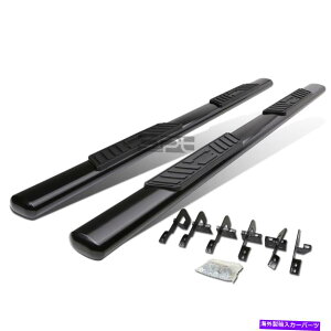 Nerf Bar �t�B�b�g09-14�t�H�[�hF150�X�[�p�[�N���[�L���u5 �u���b�N�I�[�o���T�C�h�X�e�b�v�i�[�t�o�[�����j���O�{�[�h Fit 09-14 Ford F150 Supercrew Cab 5 Black Oval Side Step Nerf Bar Running Board�y���s�A���i