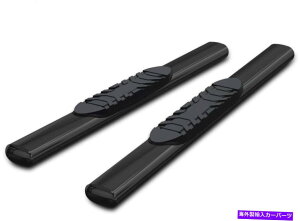 Nerf Bar 1999-2013�V�{���[�V���o���[�h/GMC�V�G��1500���M�����[�L���u5 �u���b�N�T�C�h�X�e�b�v For 1999-2013 Chevy Silverado/GMC Sierra 1500 Regular Cab 5 Black Side Steps�y���s�A���i�z