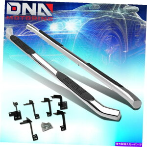 Nerf Bar 2019-2020 RAM 1500クルーキャブ3 "ラウンドチューブステップバーランニングボードChrome FOR 2019-2020 RAM 1500 CREW CAB 3" ROUND TUBING STEP BAR RUNNING BOARDS CHROME