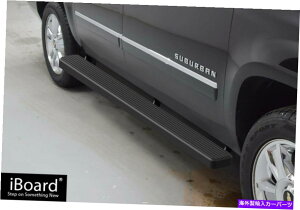 Nerf Bar IBOARD�T�C�h�X�e�b�vNERF�o�[6 �u���b�N�t�B�b�g00-14�V�{���[/GMC�x�O3/4�g�� iBoard Side Steps Nerf Bars 6 Black Fit 00-14 Chevy/GMC Suburban 3/4 TON