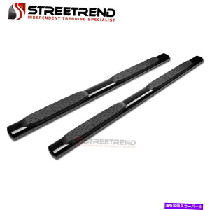 Nerf Bar 2015-2021 F150/2017+ F250�X�[�p�[�L���u5 �T�C�h�X�e�b�v�i�[�t�o�[�����j���O�{�[�hBLK For 2015-2021 F150/2017+ F250 Super Cab 5 Side Step Nerf Bars Running Board Blk�y���s�A���i�z