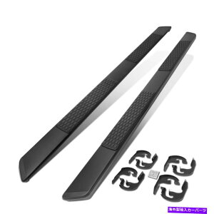 Nerf Bar 2019-2021Vo[hVGN[LuubN5 "ODXebvi[to[jO{[h For 2019-2021 Silverado Sierra Crew Cab Black 5" OD Step Nerf Bar Running Boards