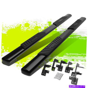 Nerf Bar 5 �ȉ~�`�̃R�[�e�B���O�T�C�h�X�e�b�vnerf�o�[�����j���O�{�[�hL+R����1500�N�A�b�h�L���u19-20 5 Oval Coated Side Step Nerf Bars Running Board L+R for Ram 1500 Quad Cab 19-20�y���s�A���i�z