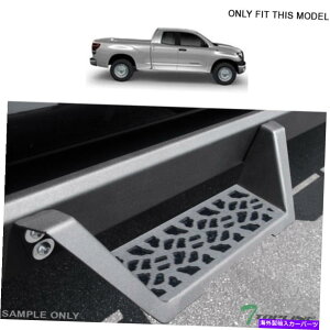 Nerf Bar 07-21g^ch_uLuW[hbvXebvnerf bar -matte blk̃gbvC Topline For 07-21 Toyota Tundra Double Cab Modular Drop Step Nerf Bar -Matte Blk