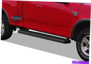 Nerf Bar iboard�����j���O�{�[�h6 �u���b�N�t�B�b�g99-03�t�H�[�hF150/F250���C�g�f���[�e�B�X�[�p�[�L���u iBoard Running Boards 6 Black Fit 99-03 Ford F150/F250 Light Duty Super Cab