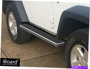 Nerf Bar 6 IBOARD�T�C�h�i�[�t�o�[�t�B�b�g07-18�W�[�v�����O���[JK 2DR 6 iBoard Side Nerf Bar Fit 07-18 Jeep Wrangler JK 2Dr�y���s�A���i�z