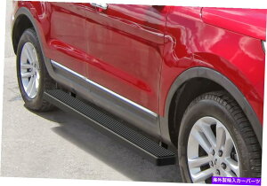 Nerf Bar �T�e���u���b�N5 "iboard�T�C�h�X�e�b�v�i�[�t�o�[�t�B�b�g11-19�t�H�[�h�G�N�X�v���[���[SUV 4�h�A Satin Black 5" iBoard Side Step Nerf Bar Fit 11-19 Ford Explorer SUV 4 Door