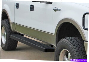 Nerf Bar IBOARD�T�C�h�X�e�b�vNERF�o�[6 �u���b�N�t�B�b�g04-08�t�H�[�hF150�X�[�p�[�N���[�L���u iBoard Side Steps Nerf Bars 6 Black Fit 04-08 Ford F150 SuperCrew Cab