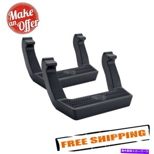 Nerf Bar Carr 113331 LD�u���b�N�t�[�v�X�e�b�v Carr 113331 LD Black Hoop Steps�y���s�A���i�z