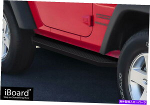 Nerf Bar XeCubN6 "IBOARDTChXebvnerfo[tBbg07-18W[vO[JK 2DR Stain Black 6" iBoard Side Step Nerf Bar Fit 07-18 Jeep Wrangler JK 2Dr