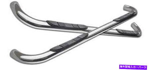 Nerf Bar EFXeB23-3860 EV[YXeXTChi[to[Vo[hVGN[Lui$ 298 Westin 23-3860 E-Series Stainless Side Nerf Bars Silverado Sierra Crew Cab ($298