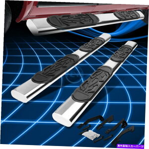 Nerf Bar 98-02のダッジRAM拡張キャブ6 "クロームSSオーバルサイドステップバーランニングボード For 98-02 Dodge Ram Extended Cab 6" Chrome SS Oval Side Step Bar Running Boards