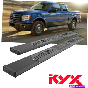 Nerf Bar 6 NERF�o�[2009-2014 Ford F-150 Super Crew Cab�̃����j���O�{�[�h 6 Nerf Bars Side Step Running Boards for 2009-2014 Ford F-150 Super Crew Cab�y���s�A���i�z