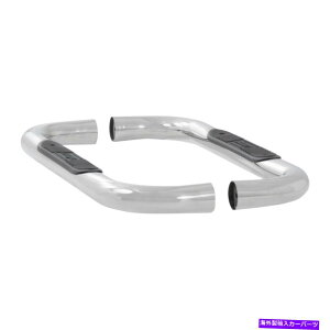Nerf Bar 99-13AVo[hAVGA1500-2500AOLuA3 "Ehi[to[AXeX| 99-13,Silverado,Sierra,1500-2500,Reg Cab,3" Round Nerf Bar,Stainless Steel