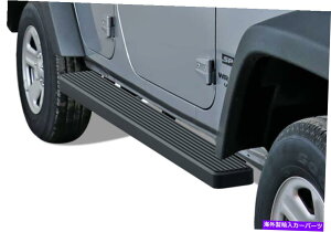 Nerf Bar v~A6 "ubNiboardTChXebvtBbg07-18W[vO[JK4dr Premium 6" Black iBoard Side Steps Fit 07-18 Jeep Wrangler JK 4Dr