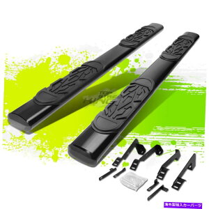 Nerf Bar 6 �ȉ~�`�̃R�[�e�B���O�T�C�h�X�e�b�vnerf�o�[�����j���O�{�[�hL+R�����N�A�b�h�N���[�L���u02-09 6 Oval Coated Side Step Nerf Bar Running Boards L+R for Ram Quad Crew Cab 02-09�y���s�A���i�z