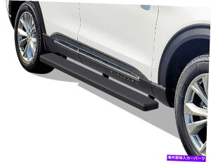 Nerf Bar iboard�����j���O�{�[�h5�C���`�}�b�g�u���b�N�t�B�b�g20-22�t�H�[�h�G�N�X�v���[���[SUV 4�h�A iBoard Running Boards 5 inches Matte Black Fit 20-22 Ford Explorer SUV 4-Door