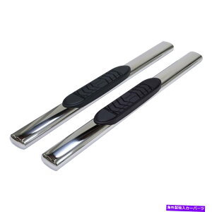 Nerf Bar TrailFX A7040S NERF BAŔA\ʃXebvŌĂ܂ TrailFX A7040S Nerf Bar Polished With Surface Steps