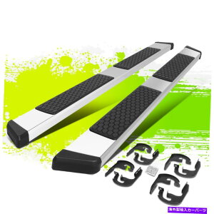 Nerf Bar 5.5 �������ꂽ�n�j�J���X�e�b�v�p�b�h�o�[F150�N���[�L���u�p�̃t���b�g�����j���O�{�[�h04-14 5.5 Polished Honeycomb Step Pad Bar Flat Running Boards for F150 Crew Cab 04-14�y���s�A���i�z