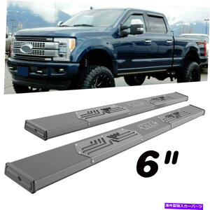 Nerf Bar 1999-2016 F250 F350�X�[�p�[�f���[�e�B�N���[�L���u6 �����j���O�{�[�hNERF�o�[�T�C�h�X�e�b�v for 1999-2016 F250 F350 Super Duty Crew Cab 6 Running Boards Nerf Bar Side Step�y���s�A���i�z