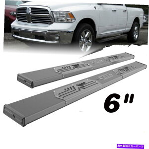 "Nerf Bar 2009-2018 Dodge Ram 1500 Quad Cab 6 ""�����j���O�{�[�hNERF�o�[�T�C�h�X�e�b�v for 2009-2018 Dodge Ram 1500 Quad Cab 6"" Running Boards Nerf Bars Side Step�y���s�A���i�z"