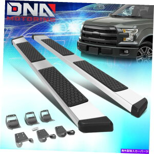 Nerf Bar 15-20フォードF-150 F-2-550 F-350クルーキャブ5 "クロムサイドナーフバーランニングボード FOR 15-20 FORD F-150 F-250 F-350 CREW CAB 5" CHROME SIDE NERF BAR RUNNING BOARDS