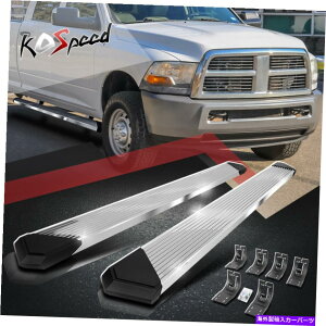 Nerf Bar 6 "ssv[cv[ci[tXebvo[jO{[h09-22_bWgbNN[Lu 6" SS Pleated Nerf Step Bar Running Boards for 09-22 Dodge Ram Truck Crew Cab