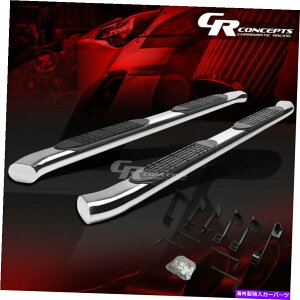 Nerf Bar Vo[4 "ȉ~`̃Xebvi[to[jO{[h99-14Vo[hVGN[Lu SILVER 4" OVAL STEP NERF BAR RUNNING BOARD FOR 99-14 SILVERADO SIERRA CREW CAB