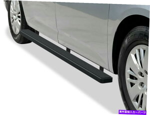 Nerf Bar v~A4 "ubNiboardTChXebv15-17z_IfbZCɓK܂ Premium 4" Black iBoard Side Steps Fit 15-17 Honda Odyssey