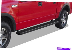 Nerf Bar IBOARD�T�C�h�X�e�b�vNERF�o�[6 �u���b�N�t�B�b�g01-03 FORD F150/F250LD SuperCrew Cab iBoard Side Steps Nerf Bars 6 Black Fit 01-03 Ford F150/F250LD SuperCrew Cab