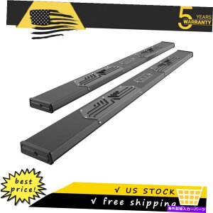 Nerf Bar 2007-2021 TOYOTA TUNDRA CREWMAX CAB NERF BARS�T�C�h�X�e�b�v�����j���O�{�[�h6 Kyx For 2007-2021 Toyota Tundra Crewmax Cab Nerf Bars Side Step Running Boards 6KYX�y���s�A���i�z