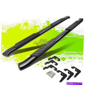 Nerf Bar 5 �V���o���[�h�V�G���N���[�L���u�̂��߂̃����j���O�{�[�h07-19�̘p�Ȃ����ȉ~�`�̃R�[�e�B���O�X�e�b�v�o�[�����j���O�{�[�h 5 Curved Oval Coated Step Bar Running Board for Silverado Sierra Crew C