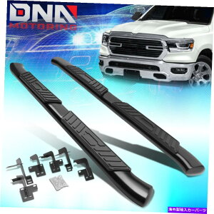 Nerf Bar 2019-2020 RAM 1500�N�A�b�h�L���u5 OD OVAL SIDE�X�e�b�vNERF�o�[�����j���O�{�[�h�u���b�N FOR 2019-2020 RAM 1500 QUAD CAB 5OD OVAL SIDE STEP NERF BAR RUNNING BOARD BLACK�y���s�A���i�z