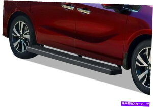 Nerf Bar v~A6 "ubNiboardTChXebv15-17z_IfbZCɓK܂ Premium 6" Black iBoard Side Steps Fit 15-17 Honda Odyssey