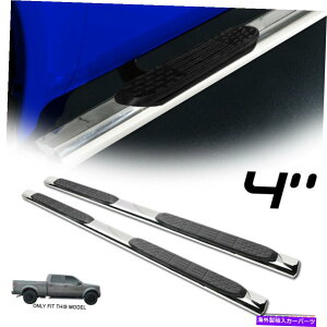 Nerf Bar 15-22 Ford F150/17-21 F250/F350 SuperCrew 4 "ȉ~`̃NTChXebvNERFo[ For 15-22 Ford F150/17-21 F250/F350 SuperCrew 4" Oval Chrome Side Step Nerf Bars