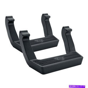 Nerf Bar RAM 2500 2011-2022 Carr 119771 Ld�u���b�N�t�[�v�X�e�b�v For Ram 2500 2011-2022 CARR 119771 LD Black Hoop Steps�y���s�A���i�z