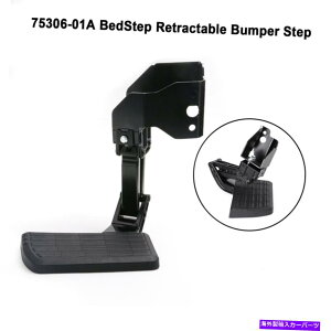 Nerf Bar 75306-01A 2009-2018 RAM 1500/2500/3500 U8�̃x�b�h�X�e�b�v�i�[���o���p�[�X�e�b�v 75306-01A BedStep Retractable Bumper Step For 2009-2018 Ram 1500/2500/3500 U8�y���s�A���i�z