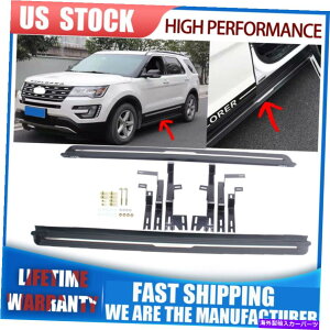 Nerf Bar tH[hGNXv[[̂߂̃A~jEjO{[hTChXebvi[to[2011-2016 2017 2018 Aluminium Running Board Side Step Nerf Bar For Ford Explorer 2011-2016 2017 2018