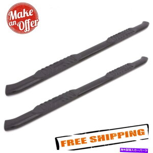 Nerf Bar Lund 23810600 5 "2015-2020LjIRhN[Lup̑ȉ~`̘pȂi[to[ Lund 23810600 5" Oval Curved Nerf Bars for 2015-2020 Canyon & Colorado Crew Cab