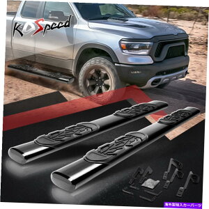 Nerf Bar 6 �ȉ~�`�̃`���[�u�����j���O�{�[�h�T�C�h�X�e�b�v19-20 RAM 1500�g���^�N�V�[�p��nerf�o�[ 6 OVAL Tube Running Board Side Step Nerf Bar for 19-20 Ram 1500 Extended Cab�y���s�A���i�z