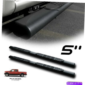 Nerf Bar 99-16 F250 F350 SD�N���[�L���u5 �}�b�g�u���b�N�T�C�h�X�e�b�v�i�[�t�o�[�����j���O�{�[�h For 99-16 F250 F350 Sd Crew Cab 5 Matte Black Side Step Nerf Bar Running Board�y���s�A���i�z