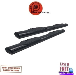 Nerf Bar Lund 24047006 5inȉ~`̃Xg[gX`[i[to[ubN99-13VGVo[h Lund 24047006 5in Oval Straight Steel Nerf Bars Black For 99-13 Sierra Silverado
