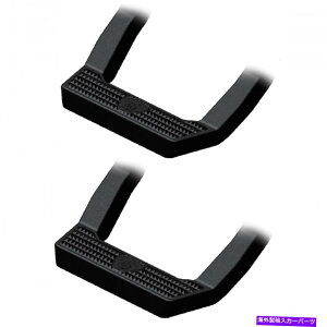 Nerf Bar Carr 119771 2 xp3ubNpE_[R[g̃Zbg15 "ram 1500 3500 5500LDXebv Carr 119771 Set of 2 XP3 Black Powder Coat 15" LD Steps for Ram 1500 3500 5500