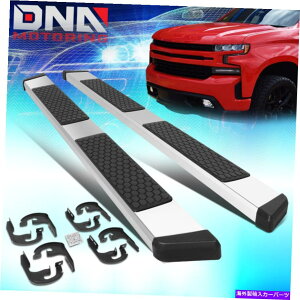 Nerf Bar 2019-2021�V���o�[�h�V�G���N���[�L���u5 OD SS�T�C�h�X�e�b�v�o�[�����j���O�{�[�h FOR 2019-2021 SILVERADO SIERRA CREW CAB 5 OD SS SIDE STEP BAR RUNNING BOARDS�y���s�A���i�z