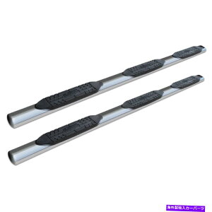 Nerf Bar Raptor 5 "W2WXeXi[to[2019-22Vo[hVG_u6.6tB[gxbh Raptor 5" W2W Stainless Nerf Bars for 2019-22 Silverado Sierra Double 6.6ft Bed